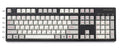 KBDFans White / Japanese 108 Key Cherry Profile Dye Sub PBT Keycap Set