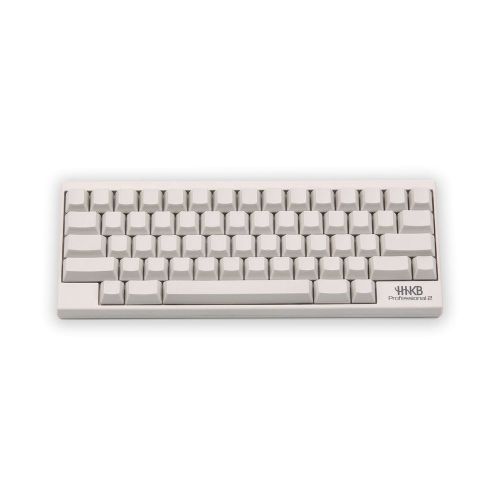 KBDFans Blank White 60 Key OEM Profile PBT Topre Keycap Set