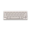 KBDFans Blank White 60 Key OEM Profile PBT Topre Keycap Set