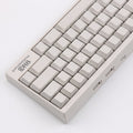 KBDFans Blank White 60 Key OEM Profile PBT Topre Keycap Set
