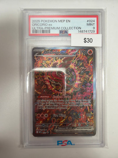 Pokemon Oricorio ex 024 PSA 9