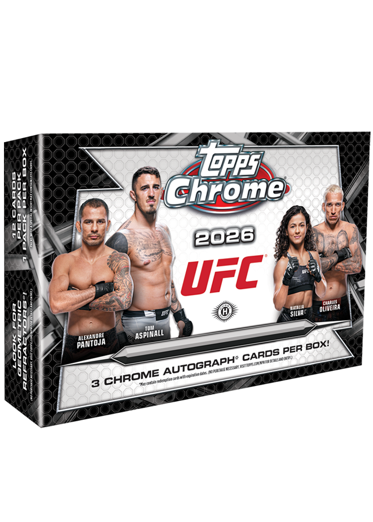 2026 Topps UFC Chrome Delight 8 Box Case