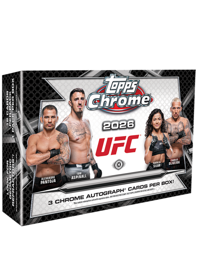 2026 Topps UFC Chrome Delight 8 Box Case