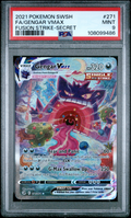 PSA 9 FA/GENGAR VMAX FUSION STRIKE-SECRET