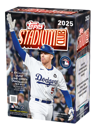 2025 Topps Stadium Club Baseball Blaster Box