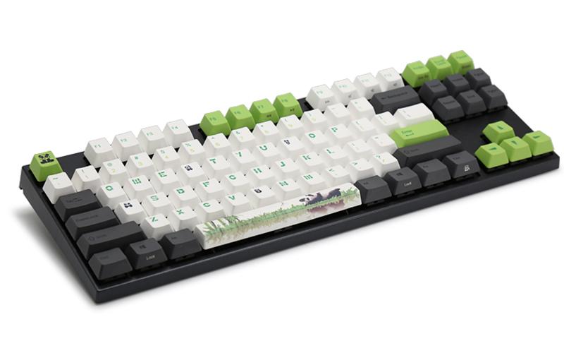 Varmilo VA87M Panda White LED TKL Dye Sub PBT Mechanical Keyboard