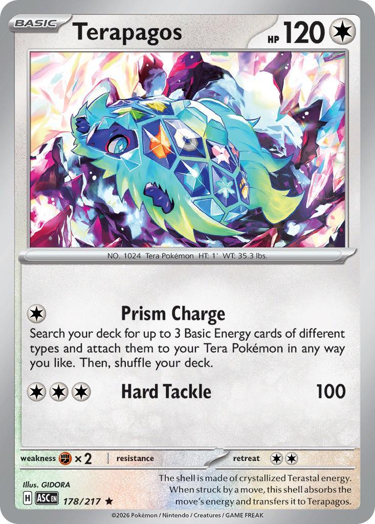 Terapagos - 178/217 - Rare [me025-178] [Holo]
