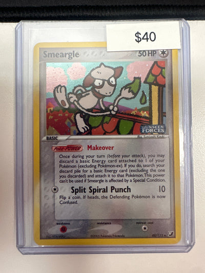 Pokemon Smeargle Reverse Stamp 48/115