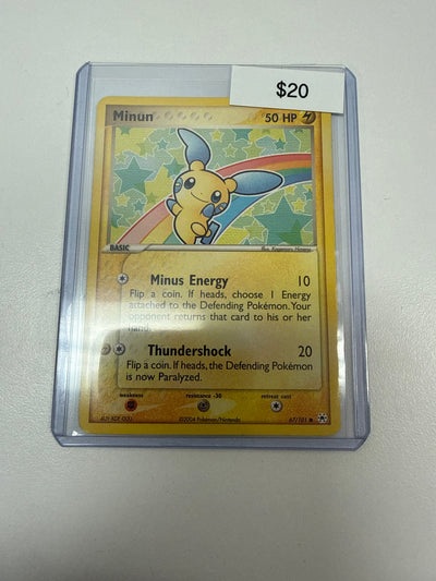 Pokemon Minun Non-Holo #67/101