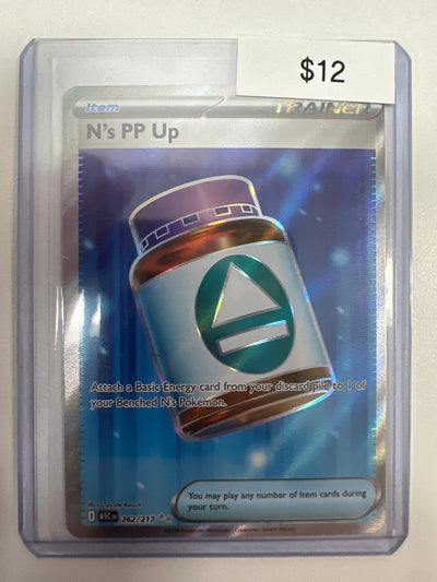 Pokemon N’s PP Up 262/217