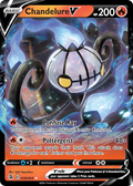 Chandelure V ' 264 Fusion Strike Holofoil