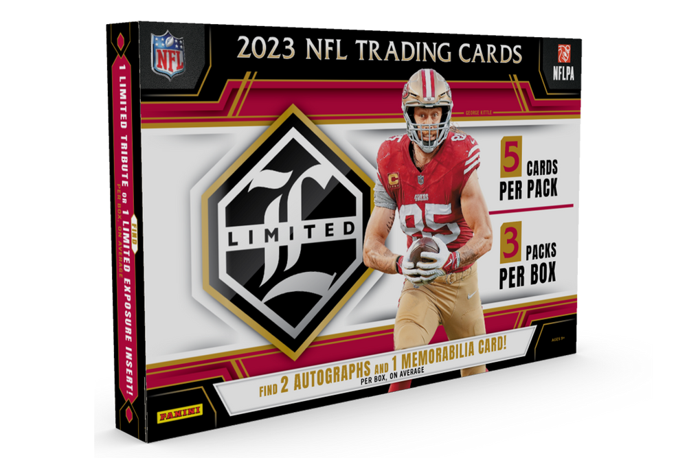 2023 Panini Limited Football Hobby 14 Box Case