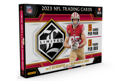 2023 Panini Limited Football Hobby 14 Box Case