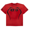 HELLSTAR WARM UP 7 ON 7 TEE RED