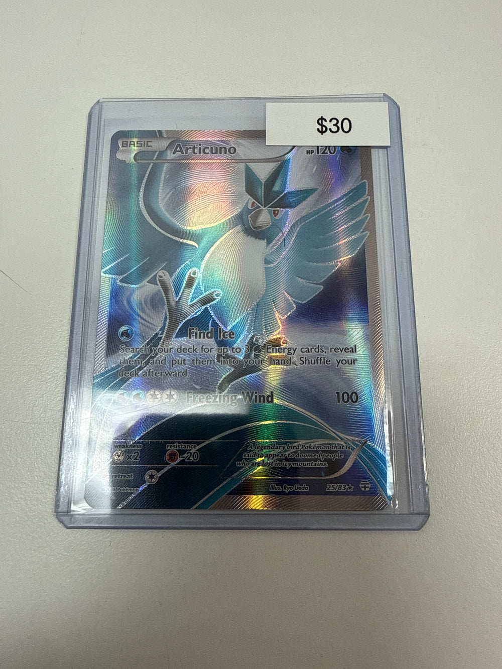 Pokemon Articuno Full Art #25/83