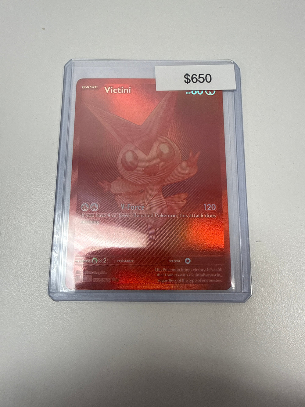 Pokemon Victini 172/086