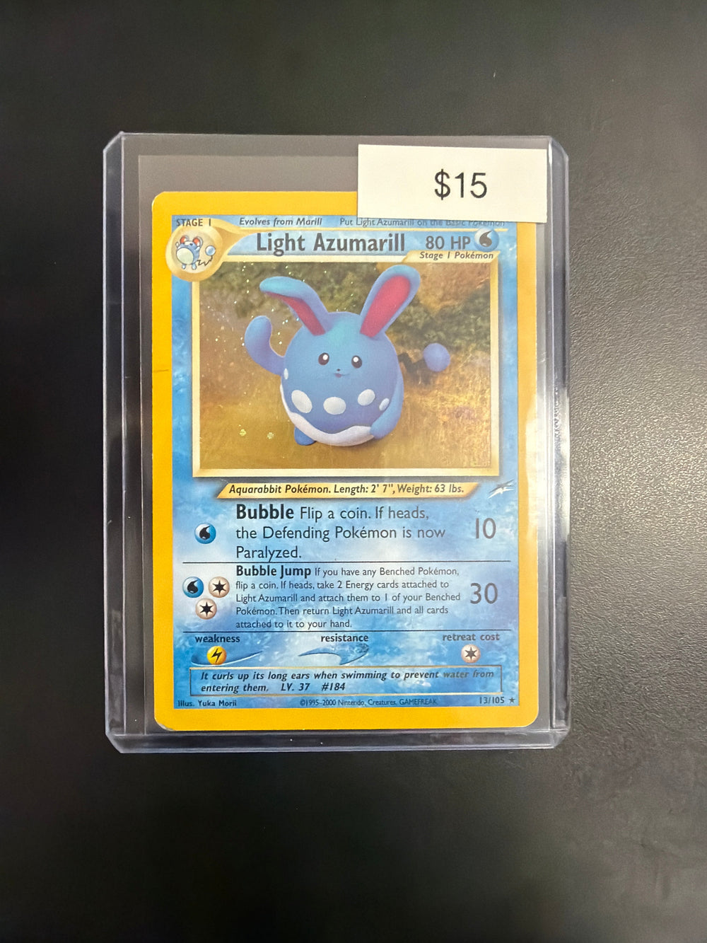 Pokemon Light Azumarill 13/105