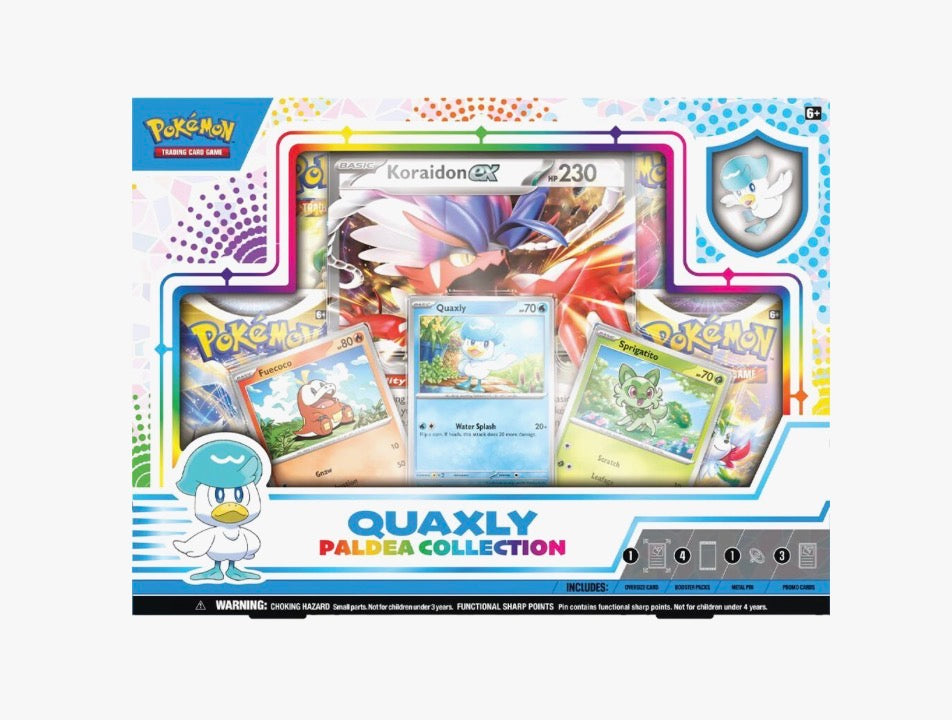 Pokemon: Quaxly Paldea Collection Box