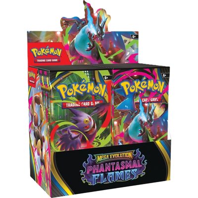 Pokemon Mega Evolution Phantasmal Flames Booster Box