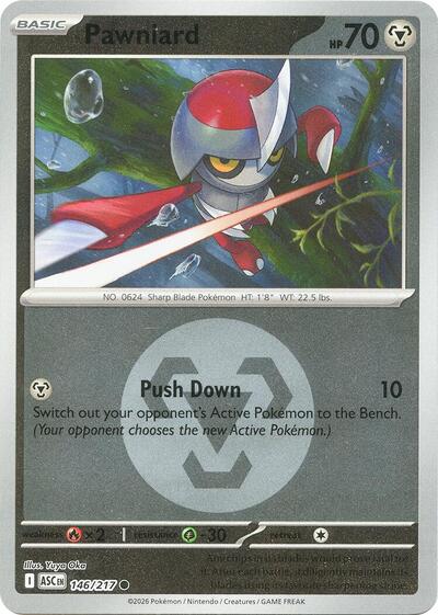 Pawniard - Energy Symbol Pattern - 146/217 - Common [me025-146] [Reverse Holo]