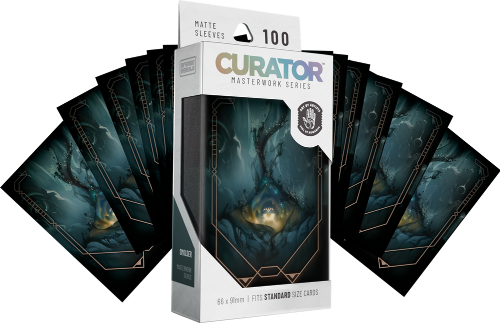 Curator Masterwork Series Sleeves - Standard Size - 100ct - Sergio Chaves - Smolder