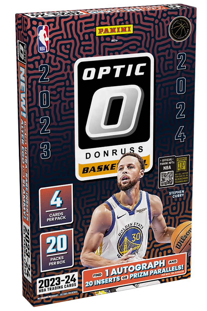 2023/24 Panini Donruss Optic Basketball Hobby 12 Box Case