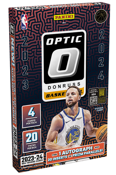 2023/24 Panini Donruss Optic Basketball Hobby 12 Box Case