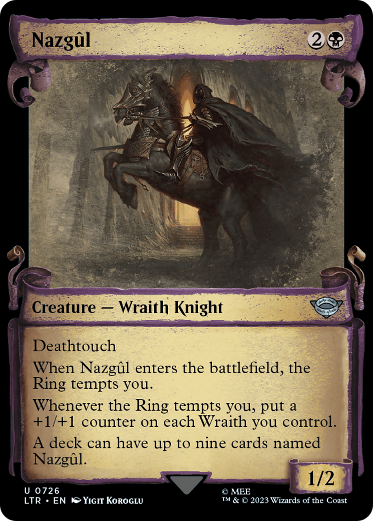 NazgÃ»l (LTR-726) - The Lord of the Rings: Tales of Middle-earth: (Showcase)