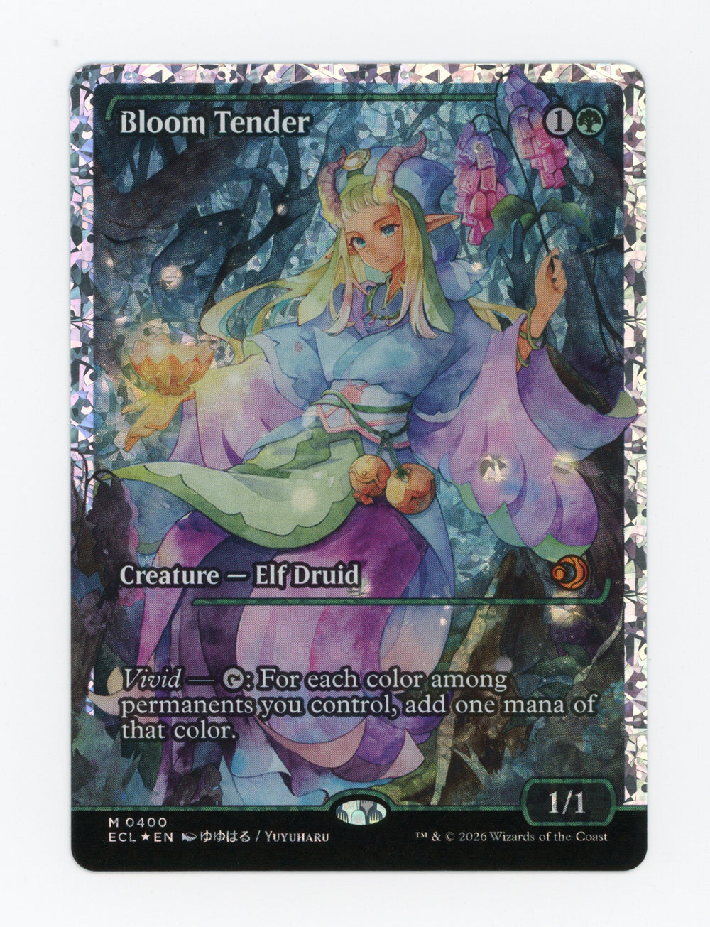 Bloom Tender — Japan Showcase|Fracture Foil — ID 17777