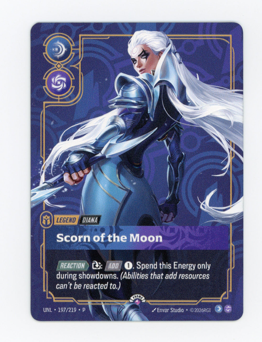 Scorn of the Moon (Diana) — Metal|Prize Wall — ID 17471