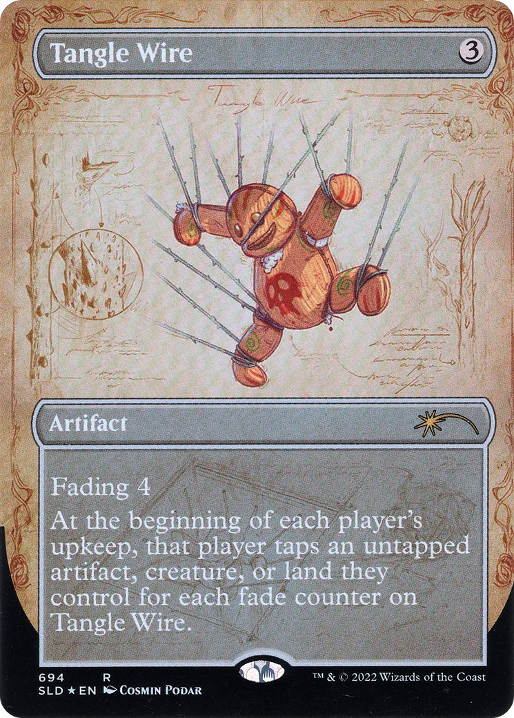Tangle Wire (SLD-694) - Secret Lair Drop (Borderless) Foil