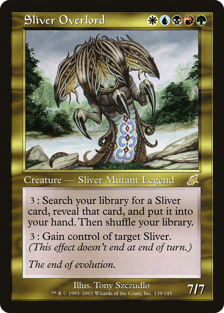 Sliver Overlord (SCG-139) - Scourge Foil