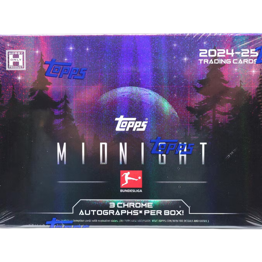 2024/25 Topps Bundesliga Midnight Soccer Hobby Box