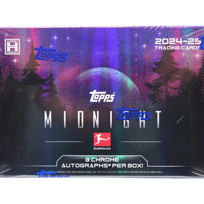 2024/25 Topps Bundesliga Midnight Soccer Hobby Box