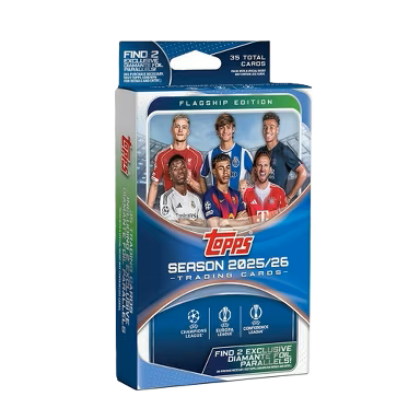 2025-26 Topps UEFA Club Competitions Soccer Hanger Box