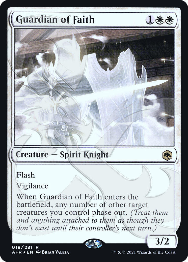 Guardian of Faith (AFR&-18A) - Adventures in the Forgotten Realms Promos Foil