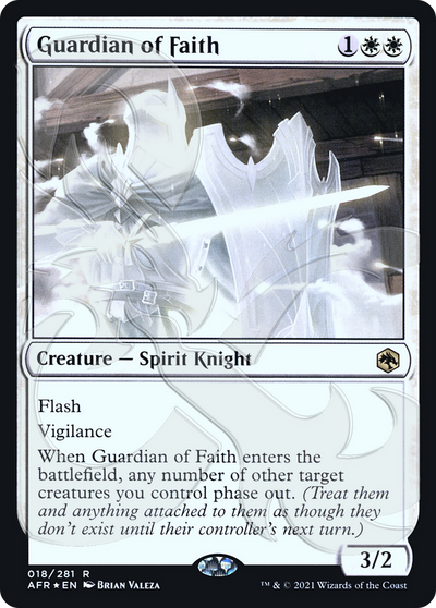 Guardian of Faith (AFR&-18A) - Adventures in the Forgotten Realms Promos Foil