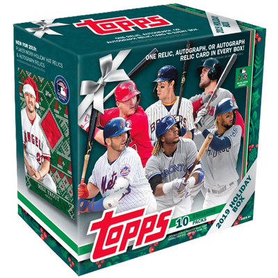 2019 Topps Holiday Box Baseball