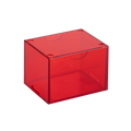 Dragon Shield Strongbox Deck Case - 100+ - Clear Red