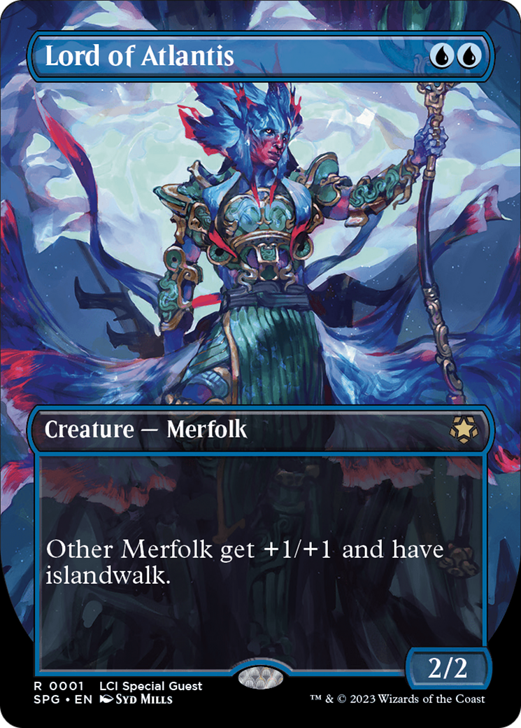Lord of Atlantis (SPG-001) - Special Guests (Borderless) Foil