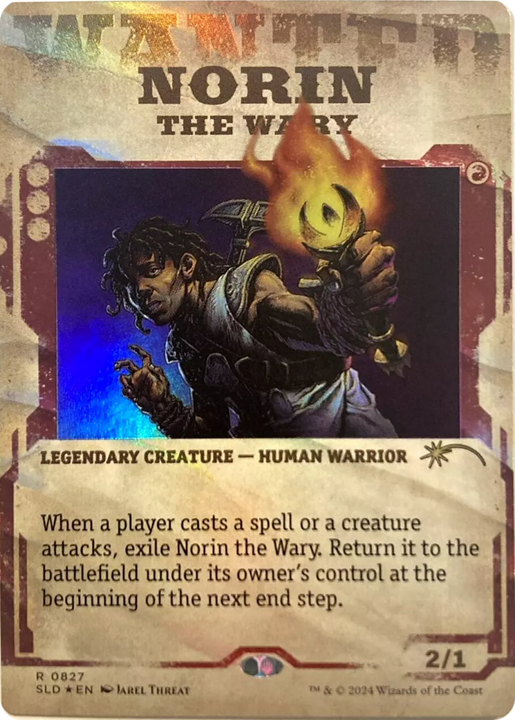 Norin the Wary // Norin the Wary (SLD-827) - Secret Lair Drop (Borderless)