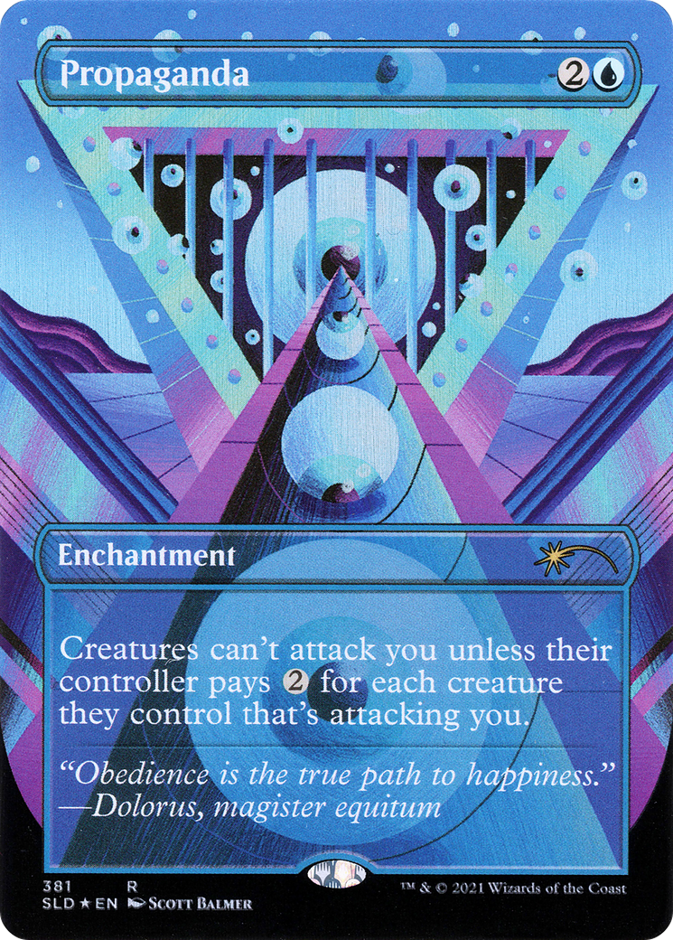 Propaganda // Propaganda (SLD-381) - Secret Lair Drop (Borderless) Foil