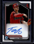 2024 Bowman Chrome Tommy Troy #CPA-TT Autograph