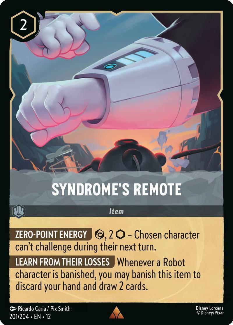 Syndrome's Remote - 201/204 [Wilds Unknown] [Non-Foil]