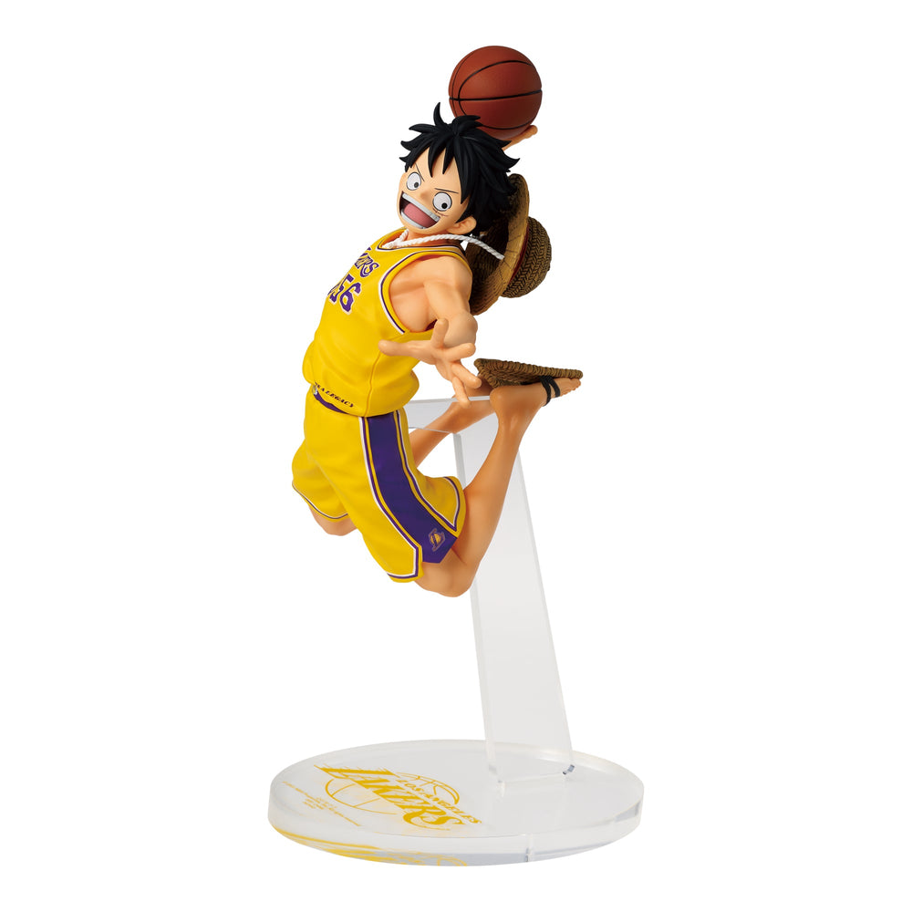One Piece × NBA Master Stars Piece - Monkey D. Luffy (Los Angeles Lakers) Action Figure
