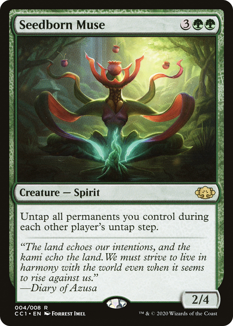 Seedborn Muse (CC1-004) - Commander Collection: Green
