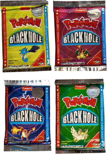 Pokemon Blackhole 11 Cards booster pack (Funskool) Random Artwork