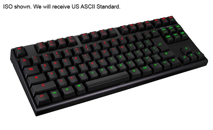 KBParadise V80 Red/Green Green / Red LED TKL Mechanical Keyboard