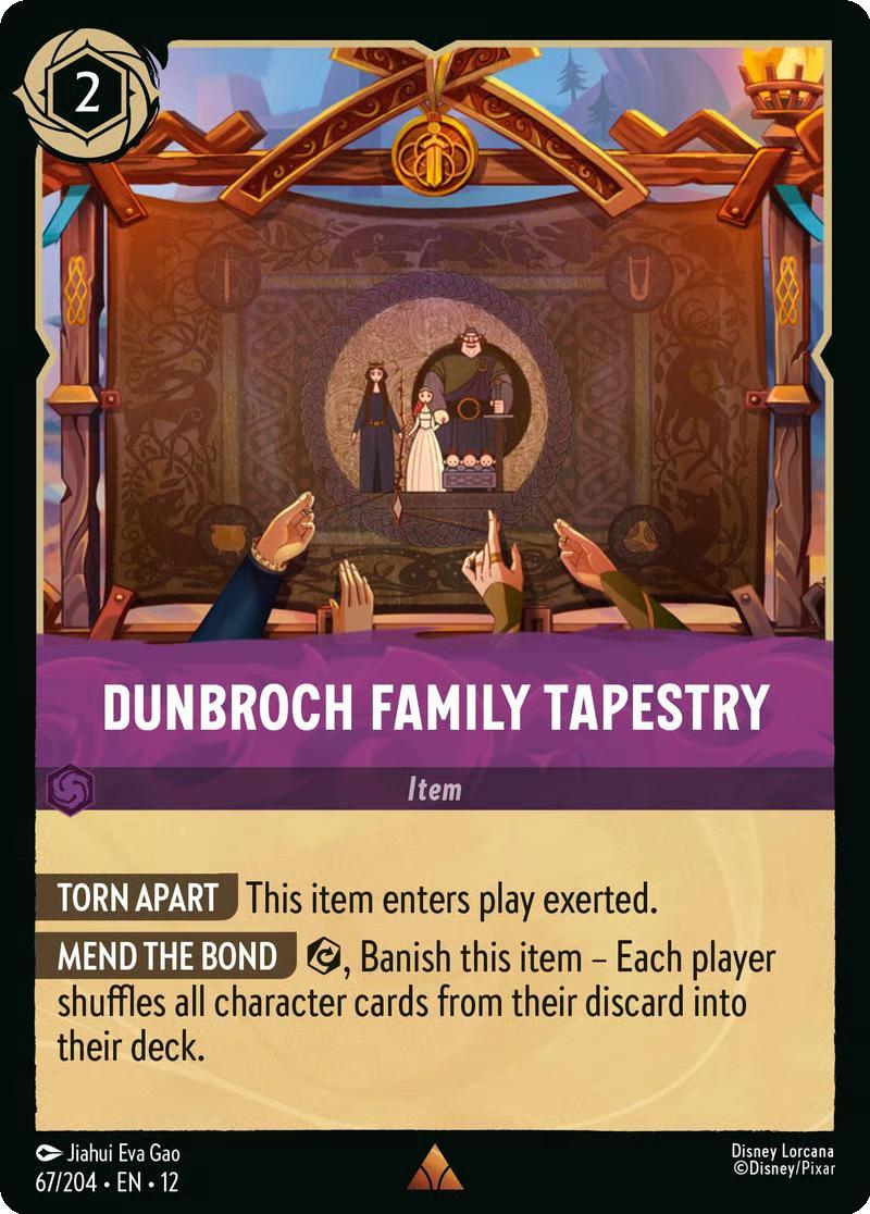 DunBroch Family Tapestry - 67/204 [Wilds Unknown] [Non-Foil]