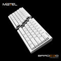 Mistel Barocco White 60% Laser Engraved PBT Mechanical Keyboard
